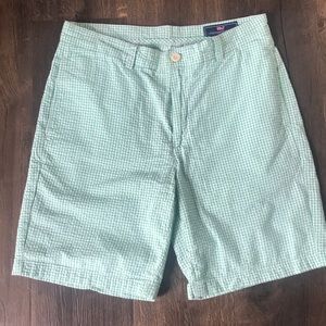 Men’s gingham shorts